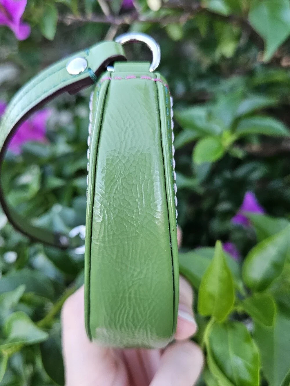 Rare Coach Watermelon Coin Purse Pink Green Signature Y2K Bag Charm
